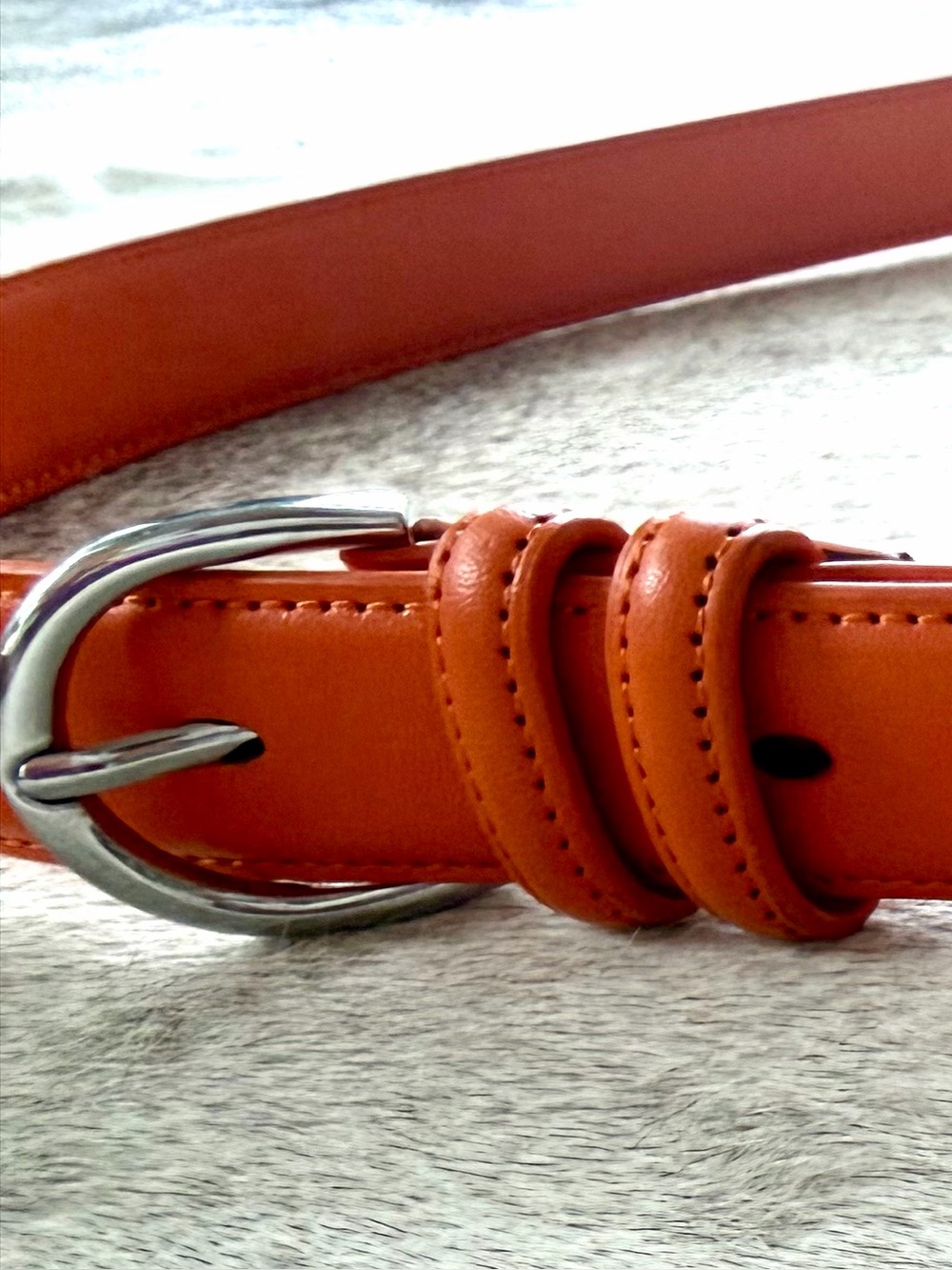 NEW Anthropologie Falari Brand New 100 Percent Genuine Leather Belt XXL